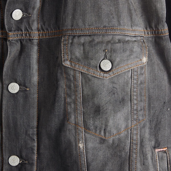 Acne Studios Robert U Black Trafalgar Denim Jacket