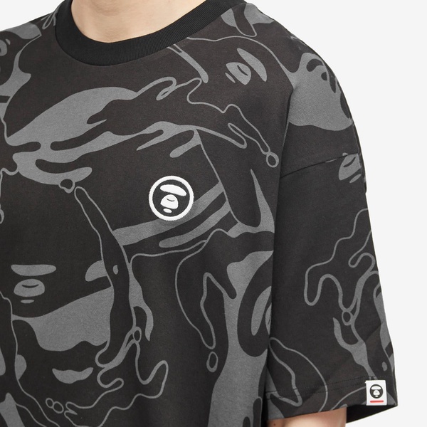 AAPE Tonal Camo Crew Neck T-Shirt