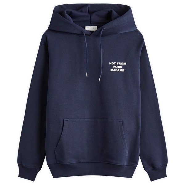 Drôle de Monsieur Not Form Paris Madame Slogan Hoodie