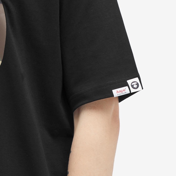 AAPE Woodland Camo Moonface T-Shirt
