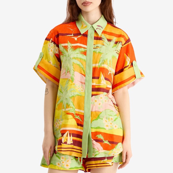 ALÉMAIS Palm Island Shirt Co-Ord