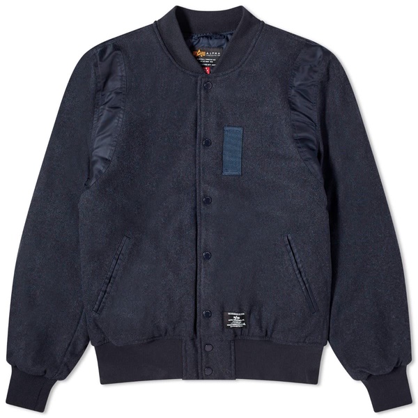 Alpha Industries Wool Varsity Flight Jacket