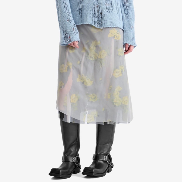 Acne Studios Iranee P Vintage Rose Skirt
