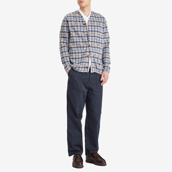 Universal Works Summer Check Cardigan