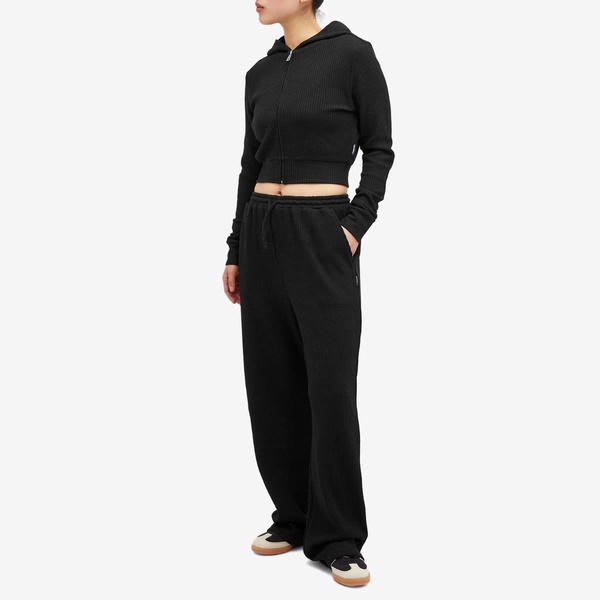Adanola Waffle Zip Up Hoodie
