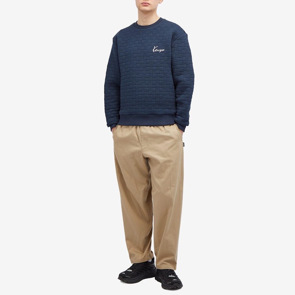 Kenzo Weave Crew Neck Sweat