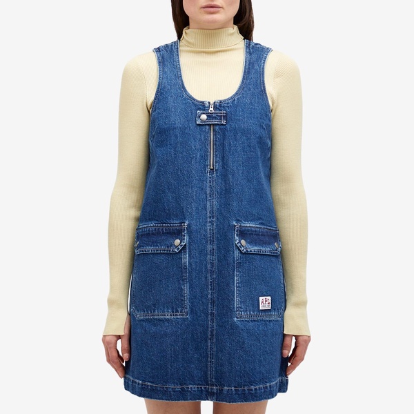 A.P.C. Dominic Denim Mini Dress