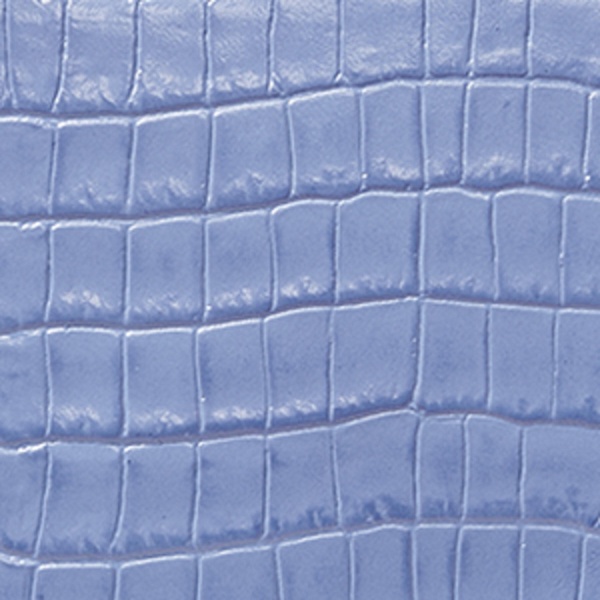 Croc-Embossed Leather Classic Wash Bag