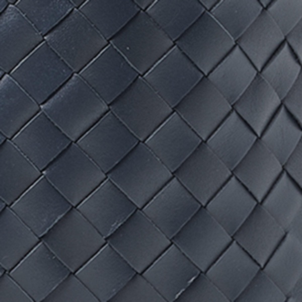 Midi Woven Leather London Tote Bag