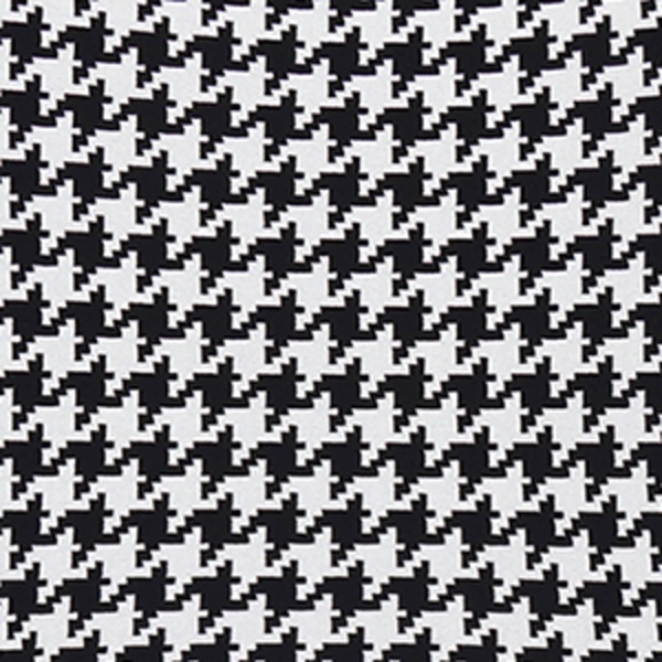 Frayed Houndstooth Mini Dress