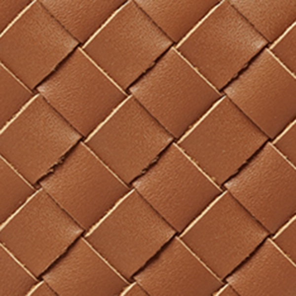 Leather Slot Weave Camera Bag