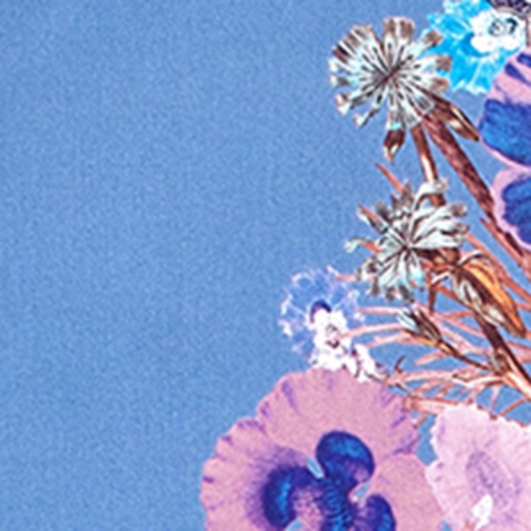 Silk Floral Scarf