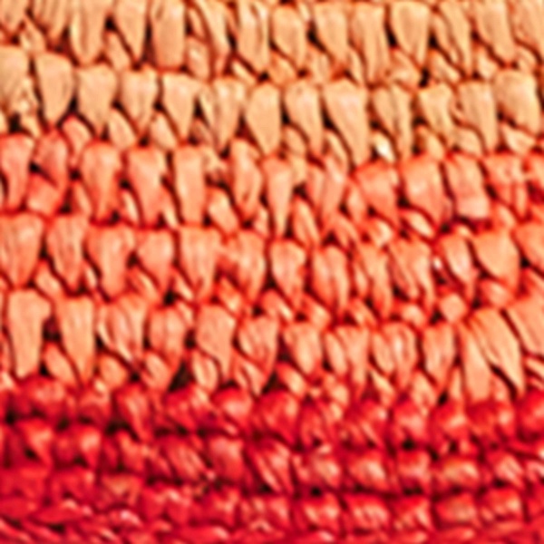 Large Raffia Round Tote Bag