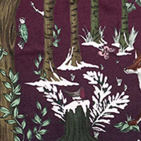 Silk Woodland Scarf
