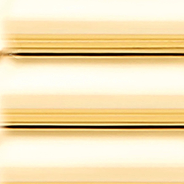 Yellow Gold Quatre Grosgrain Single Clip Earring