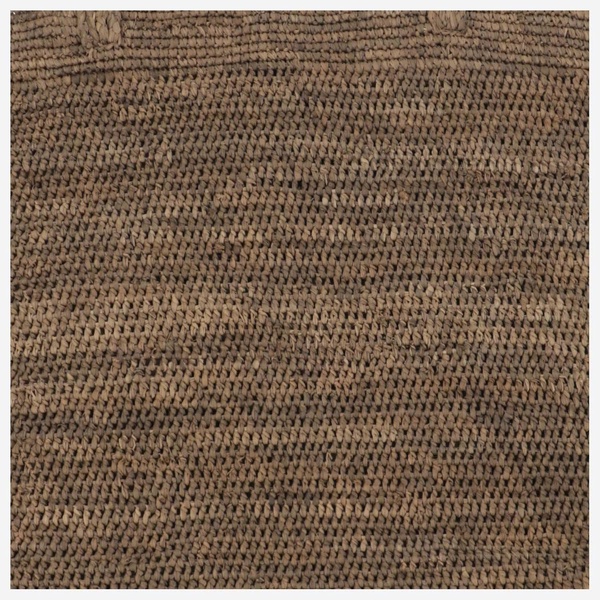 Vanilla Raffia Medium Tote Bag