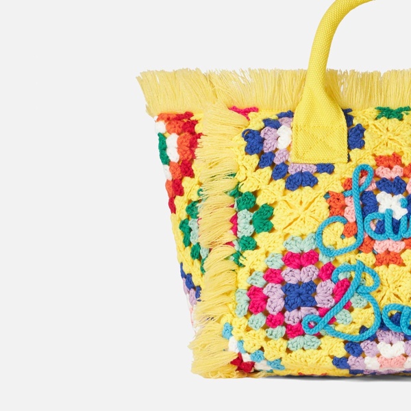 Colette Crochet Handbag With Fringes
