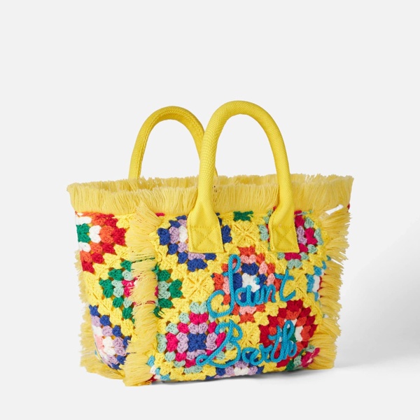 Colette Crochet Handbag With Fringes