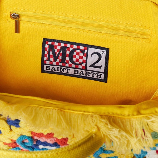 Colette Crochet Handbag With Fringes