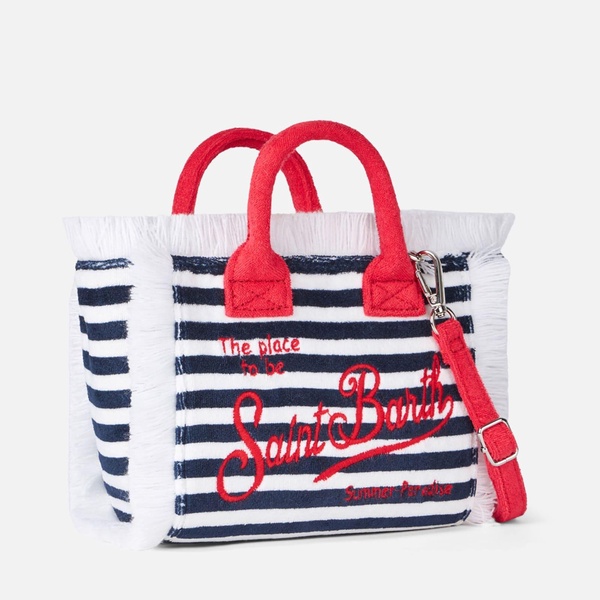 Mini Vanity Terry Striped Handbag