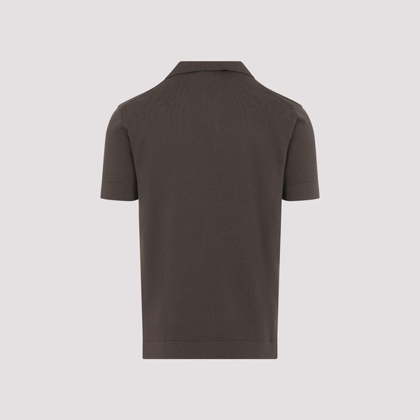 Cotton And Silk Polo