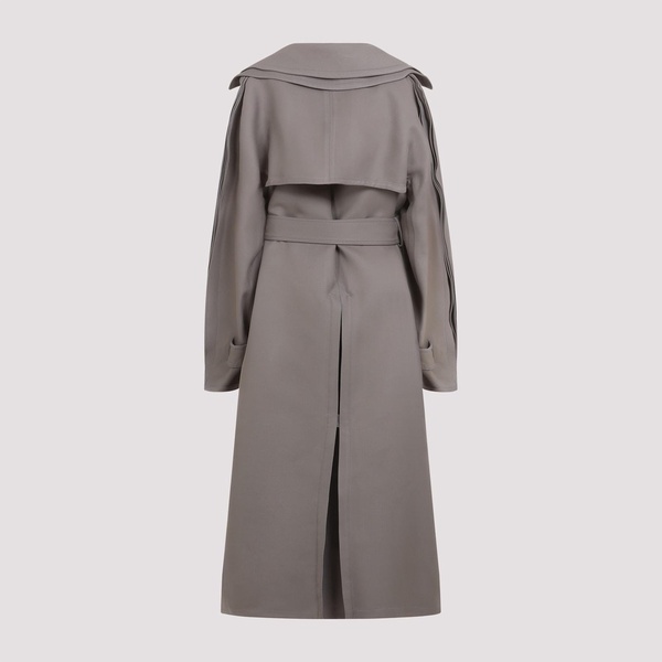 Alaïa Trench Coact Double Diagonal
