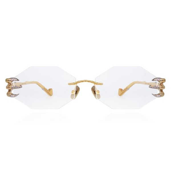 Claw Optical Octagonal - Diamondgold Diamond