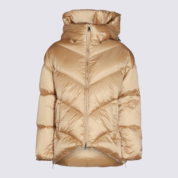 Beige Down Jacket
