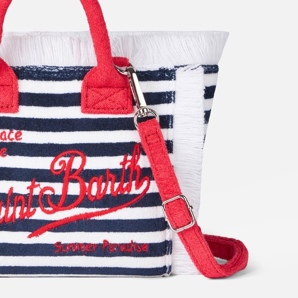 Mini Vanity Terry Striped Handbag
