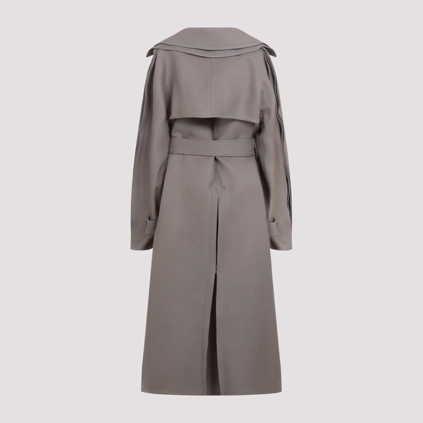 Alaïa Trench Coact Double Diagonal Women