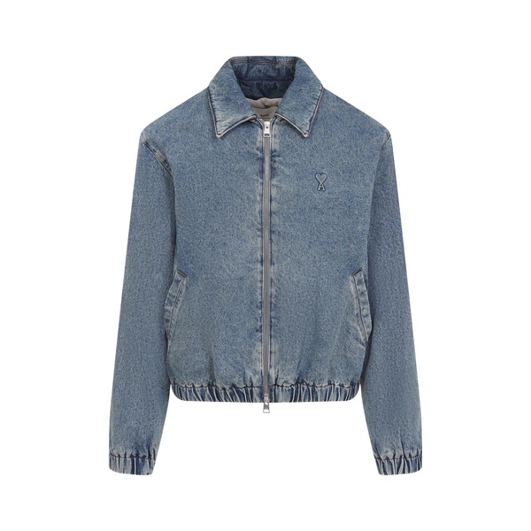 Ami Classic Adc Zipped Jacket Men