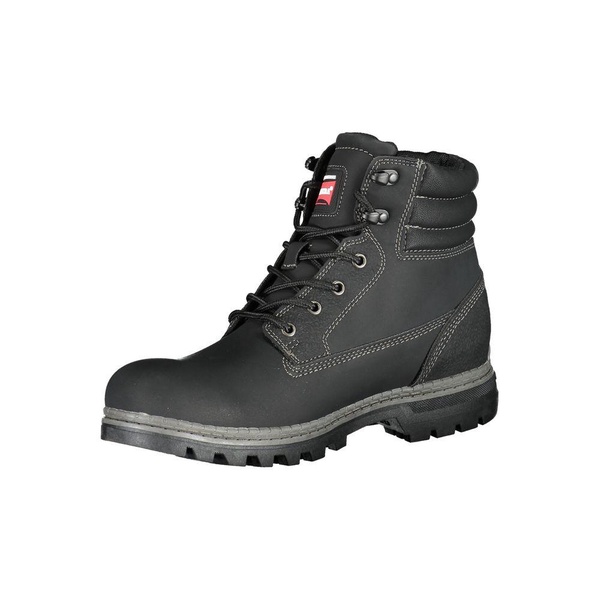 urban contrast lace-up men's boots
