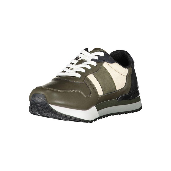 emerald glide sporty sneakers with contrast men's laces