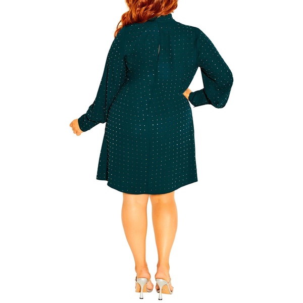 Plus Size Nailhead Tunic Top