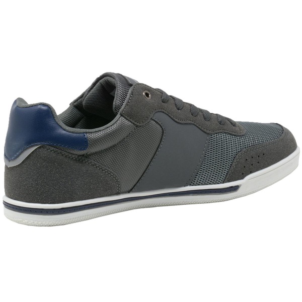 Men's Liam Fashion Sneakers Suede Trim Low Top Lace Up Tennis Shoes