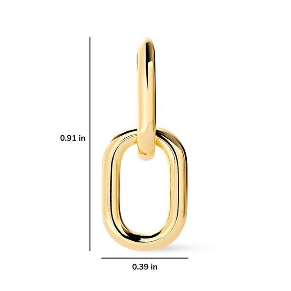 - Gold Drop Earrings - Rox Mini Double