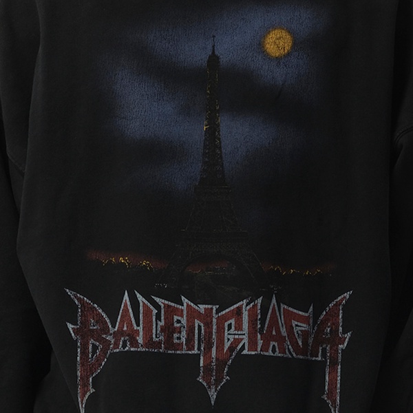 Printed tech hoodie