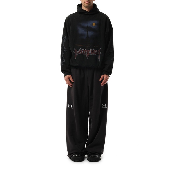 Printed tech hoodie