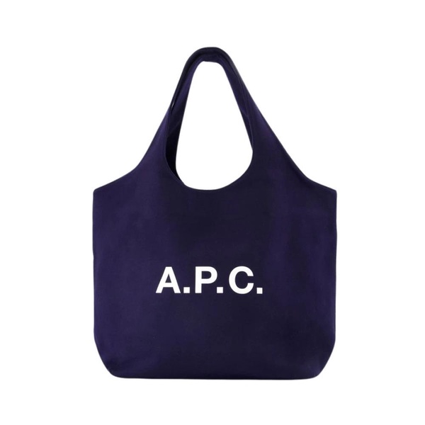 Blue Wool Tote Bag Ninon
