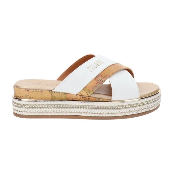 Faux Leather Women's Slippers