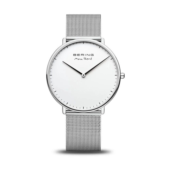 Men's Watch 15738-004 - Stainless Steel Quartz Watch Silver Glossy