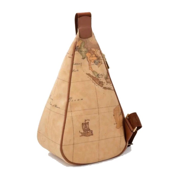 Classic Geo Print Unisex Shoulder Bag