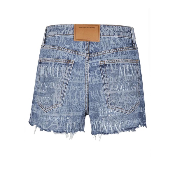 NEWSPRINT LOGO BITE SHORT