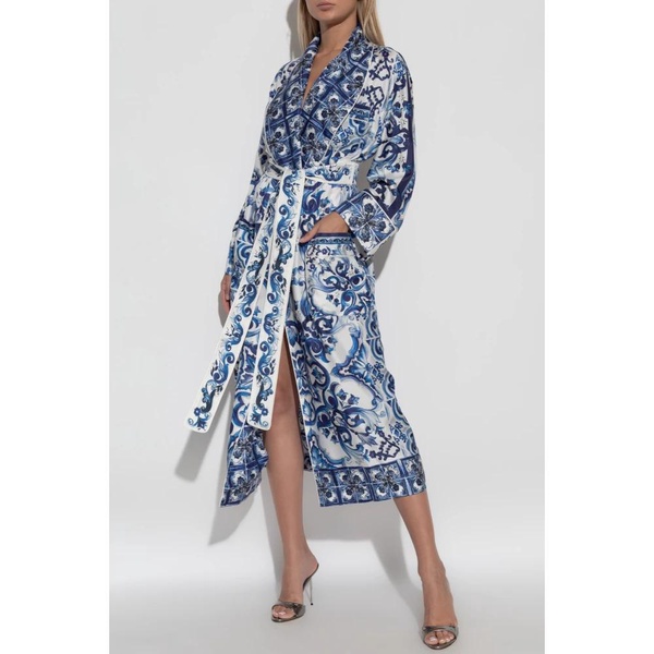 Silk robe
