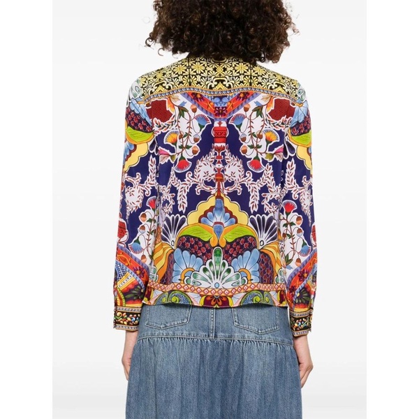 Floral Print Button-Up Shirt