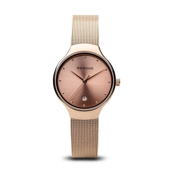 Women's Watch - Polished Rose Gold, Milanese Bracelet, Sapphire Glass 13326-366