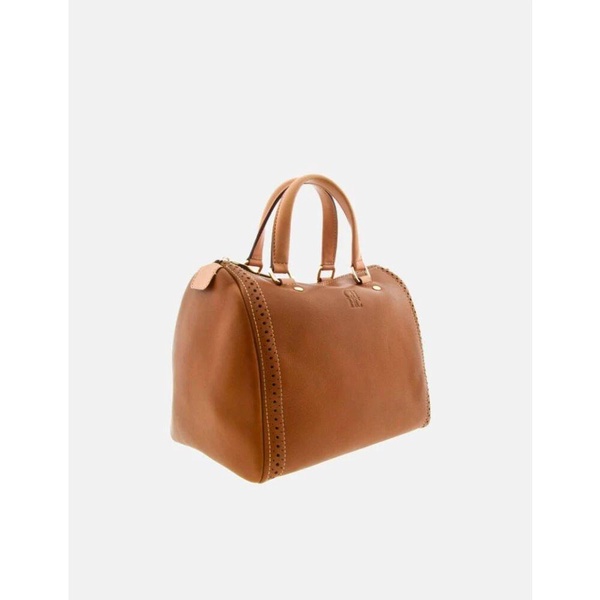 Andy 7 Camel Leather Handbag