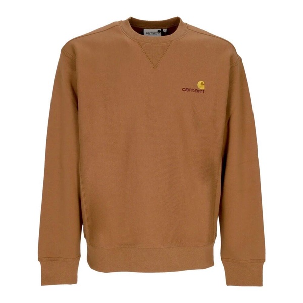 Brown American Script Sweatshirt