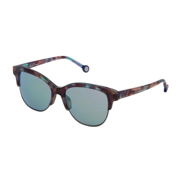 Brown Acetate Unisex Sunglasses with Special Functions