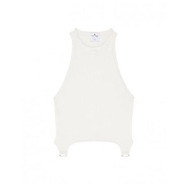 Luxury Ribbed Sleeveless Top
